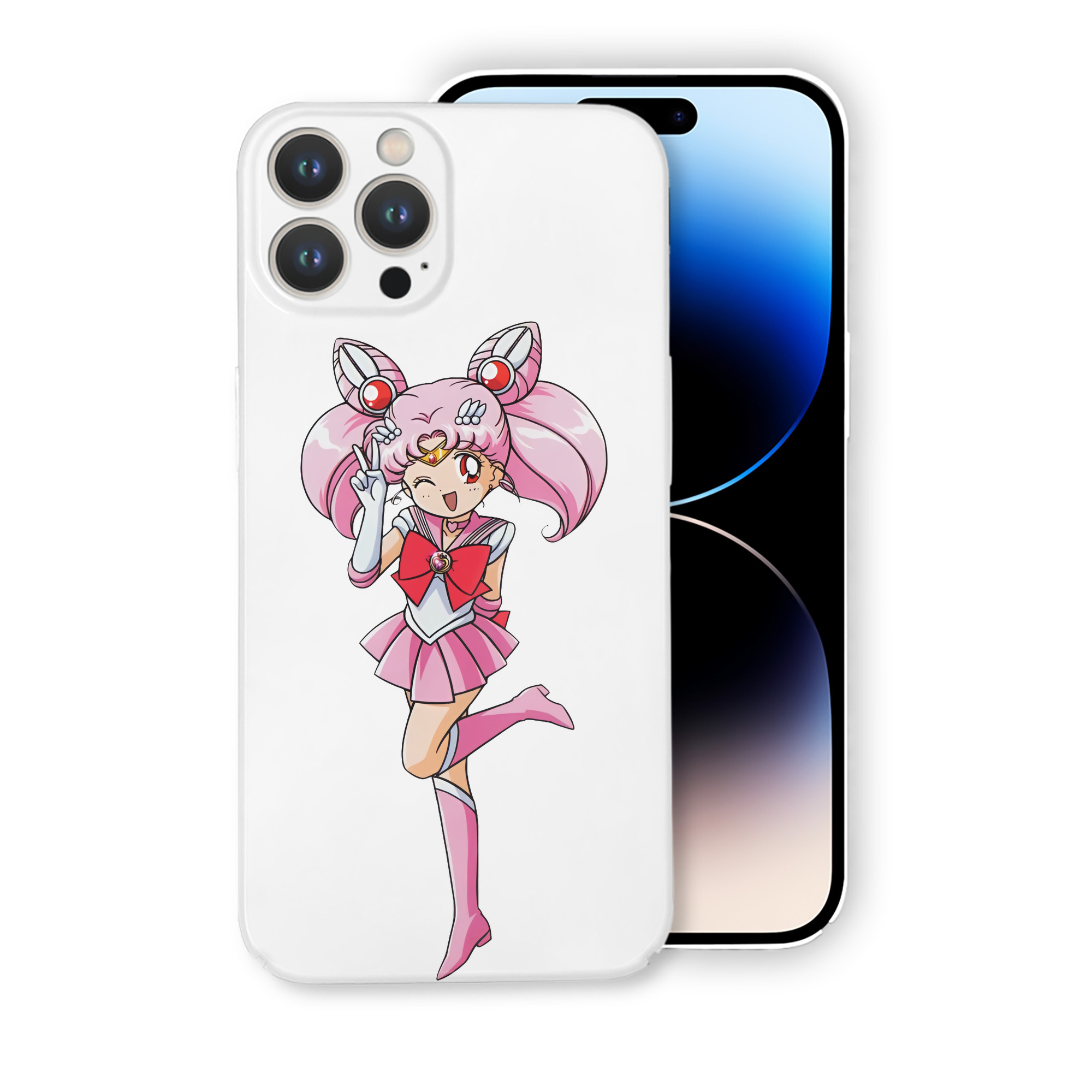 （画像用） 美少女戦士セーラームーン ちびうさ Sailor Moon Chibiusa Tsukino Usagi Small Lady Serenity 【iPhone 14シリーズ対応】ハードケース